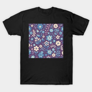 Purple Floral T-Shirt